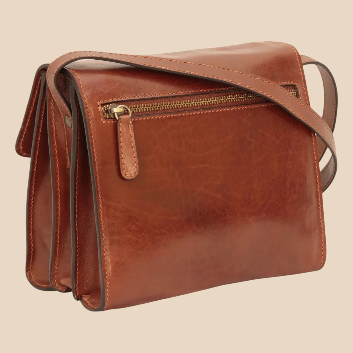 Calfskin Shoulder Bag - Image 2 | Bufalo d'Oro