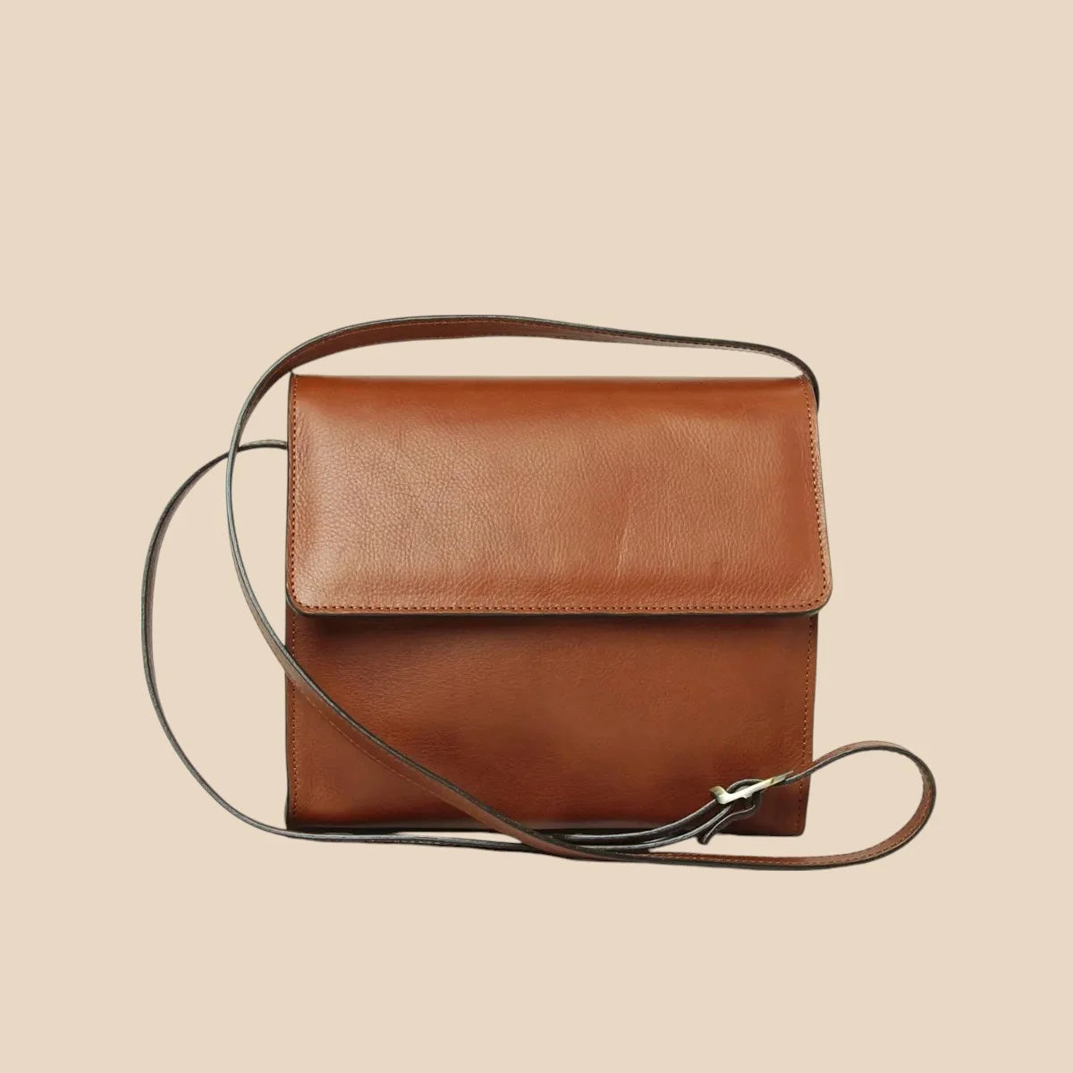 Calfskin Shoulder Bag - Image 10 | Bufalo d'Oro