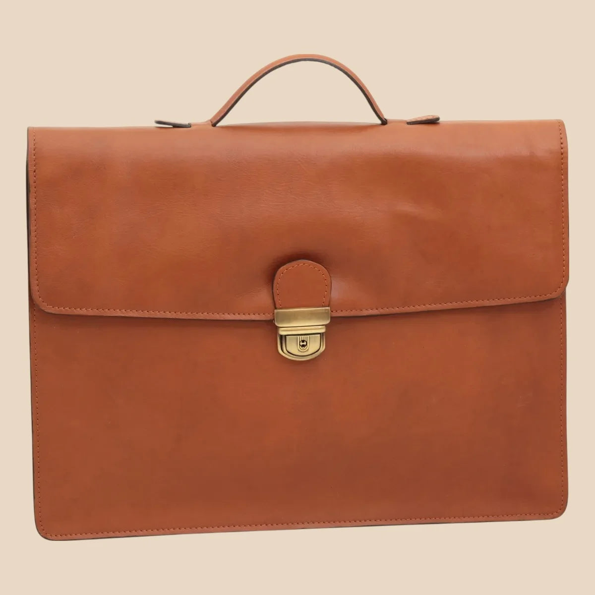 Business Leather Briefcase Colonial - Image 1 | Bufalo d'Oro