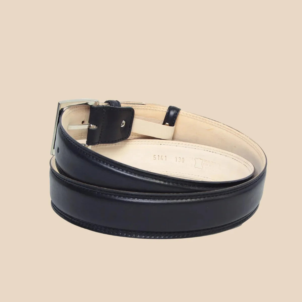 Leather Belt Wide 1,57" - Image 6 | Bufalo d'Oro