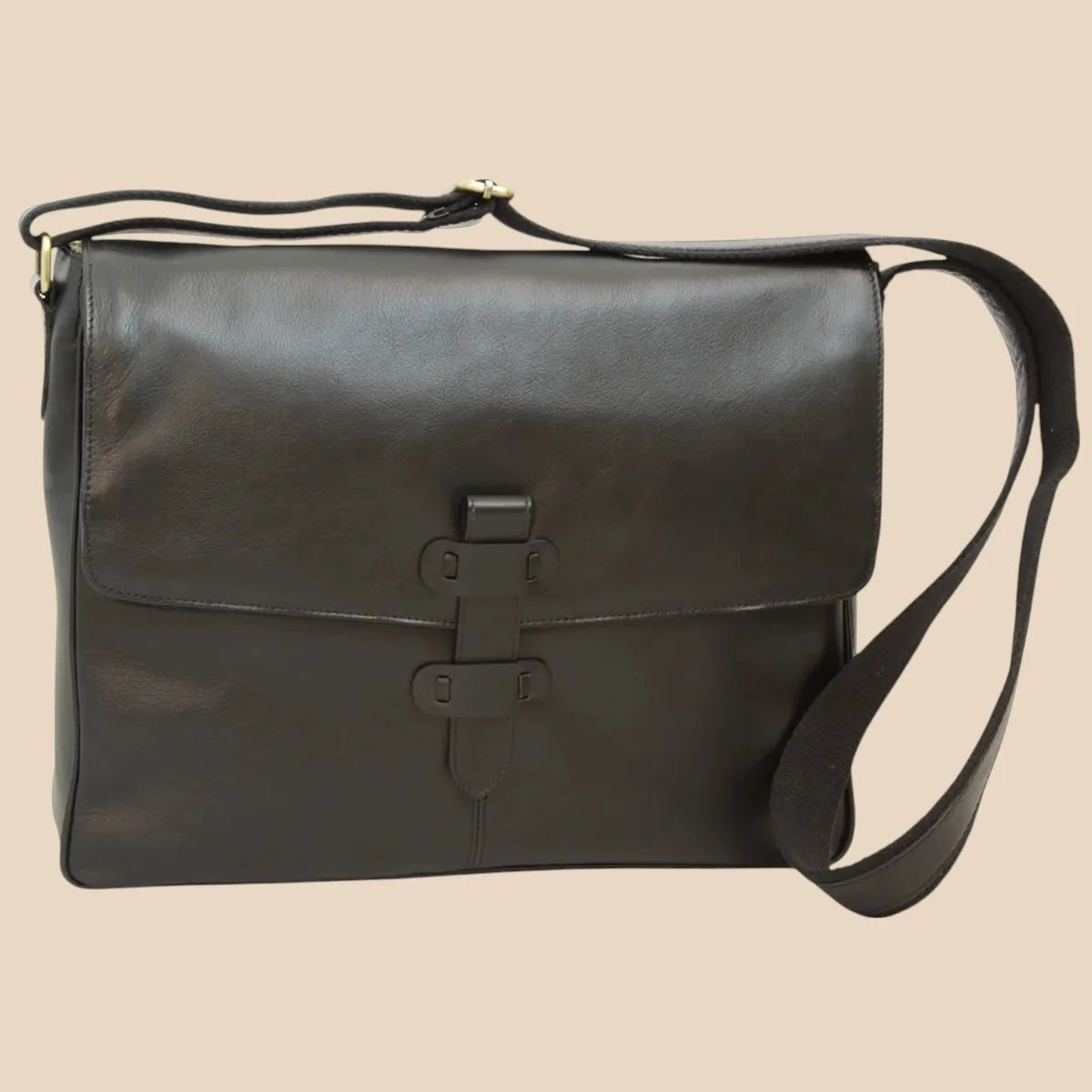 Cowhide Leather Messenger - Image 12 | Bufalo d'Oro