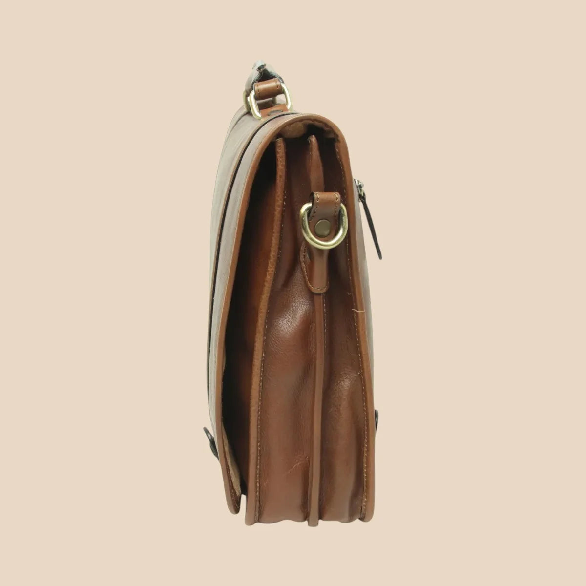 Calfskin Nappa Leather Briefcase - Image 24 | Bufalo d'Oro