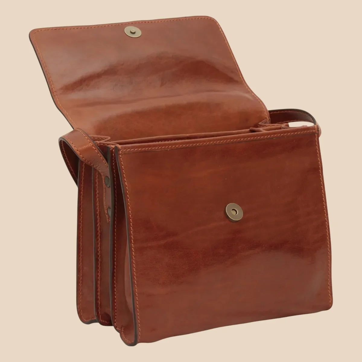 Calfskin Shoulder Bag - Image 30 | Bufalo d'Oro
