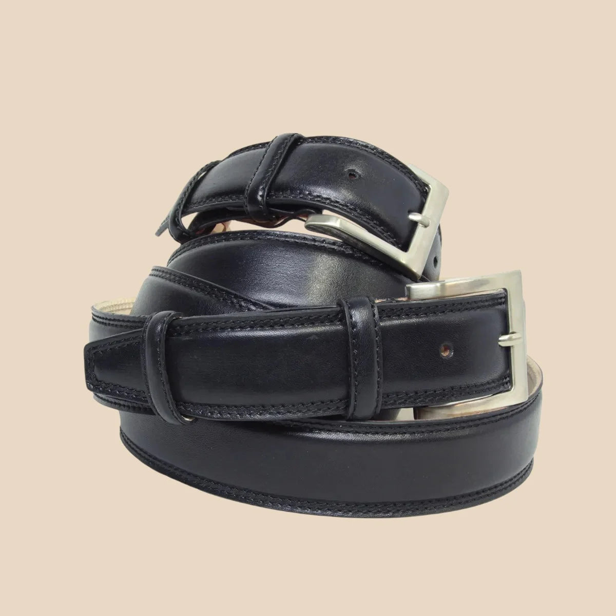 Leather Belt Wide 1,57" - Image 5 | Bufalo d'Oro