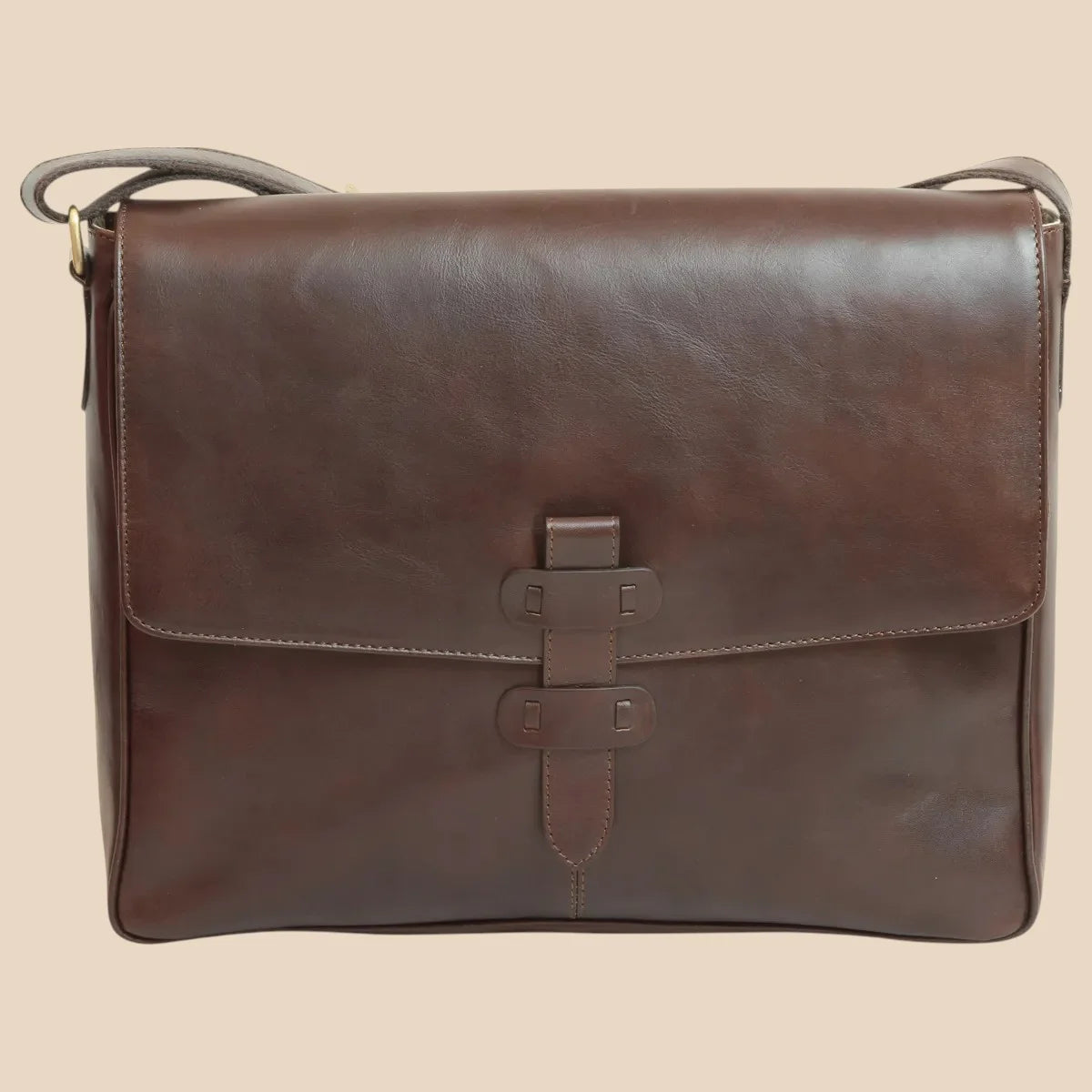 Cowhide Leather Messenger - Image 18 | Bufalo d'Oro