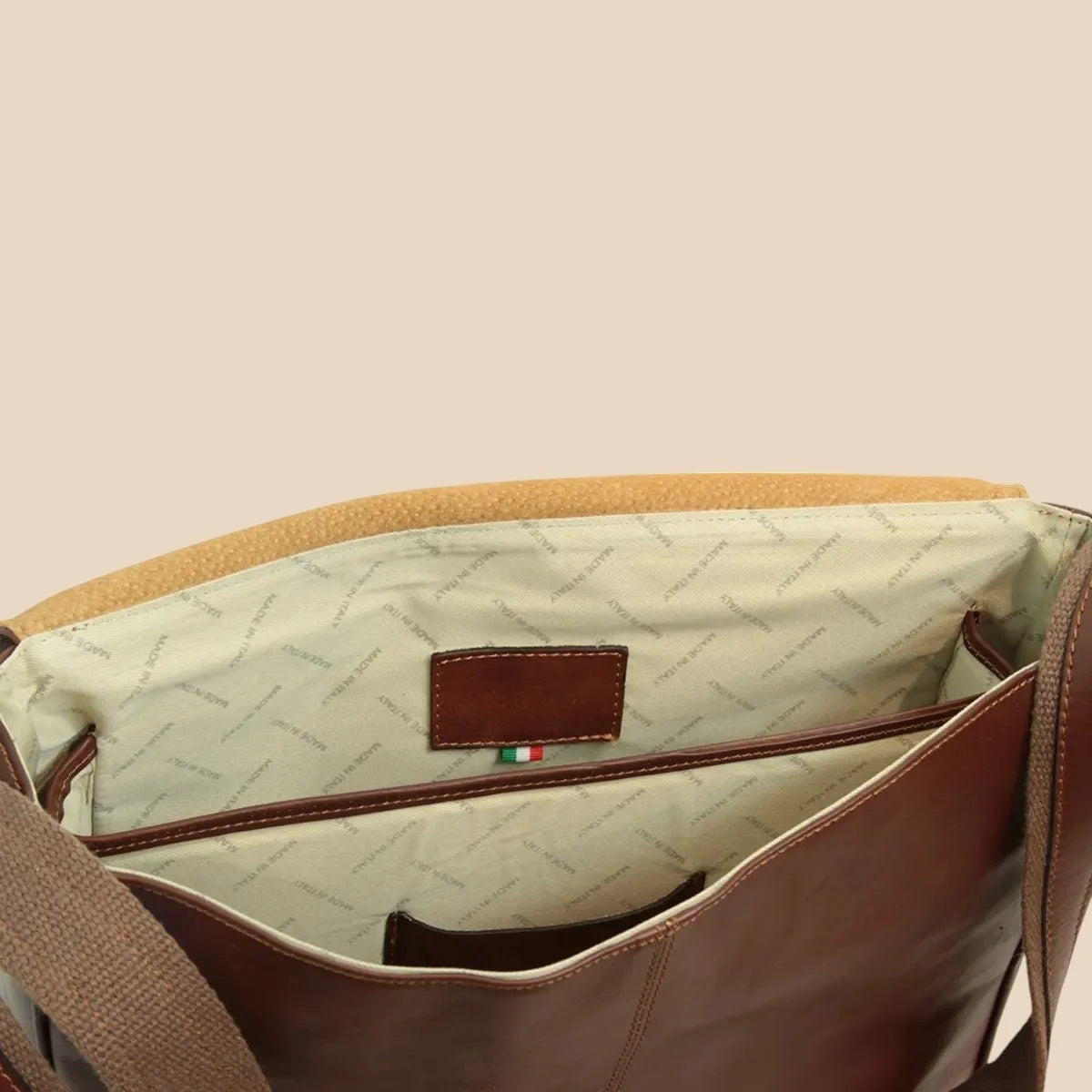Cowhide Leather Messenger - Image 20 | Bufalo d'Oro