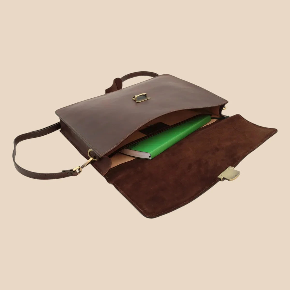 Business Leather Briefcase Colonial - Image 16 | Bufalo d'Oro
