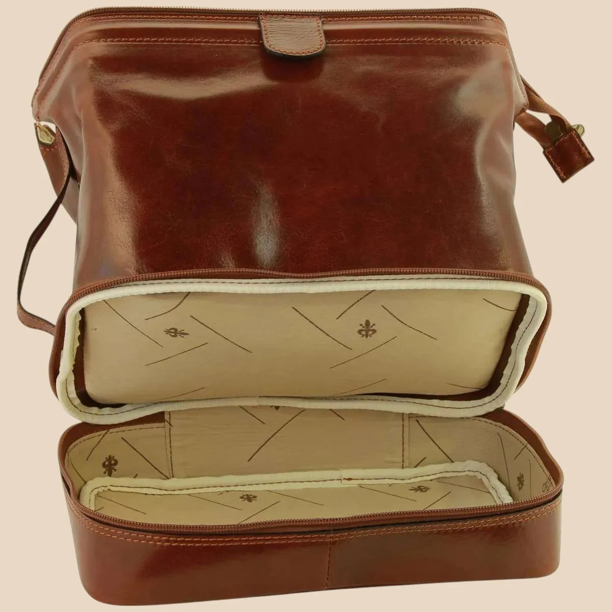 Leather Washbag - Image 5 | Bufalo d'Oro