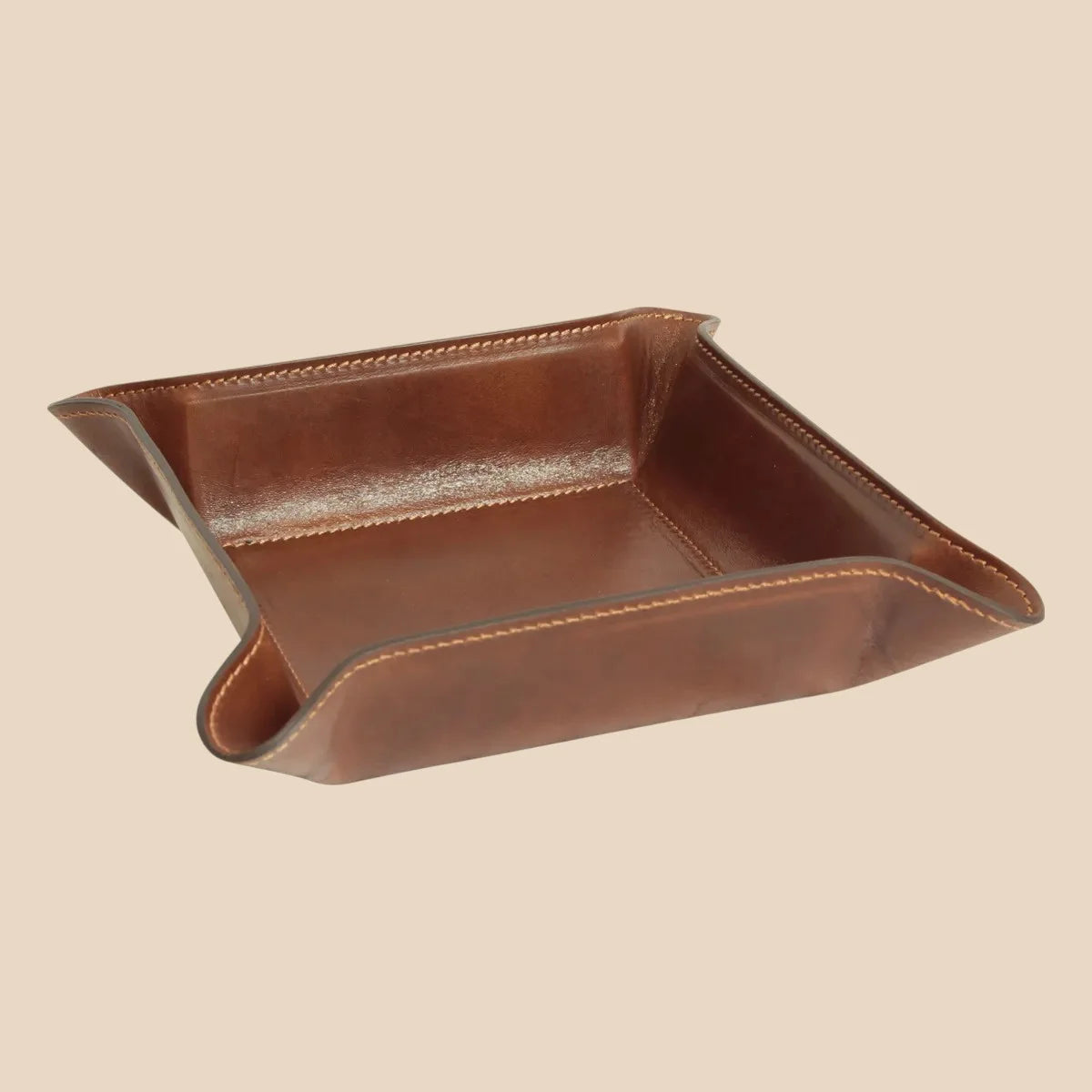 Leather Catchall Tray - Image 7 | Bufalo d'Oro