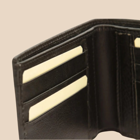 Leather Bifold Wallet with RFID - Image 2 | Bufalo d'Oro