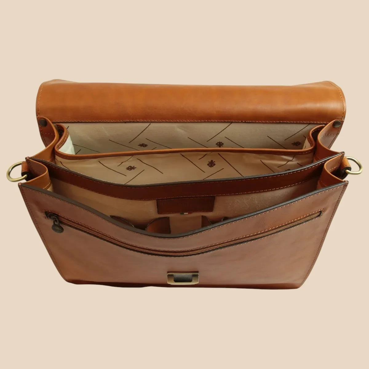 Leather Laptop Briefcase - Image 17 | Bufalo d'Oro