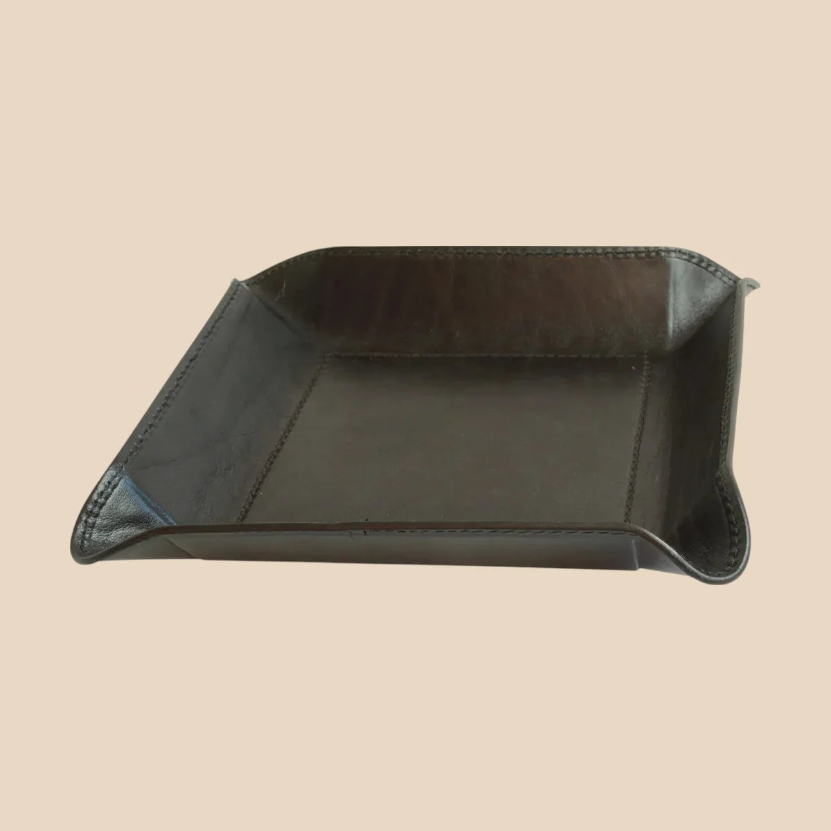 Leather Catchall Tray - Image 5 | Bufalo d'Oro