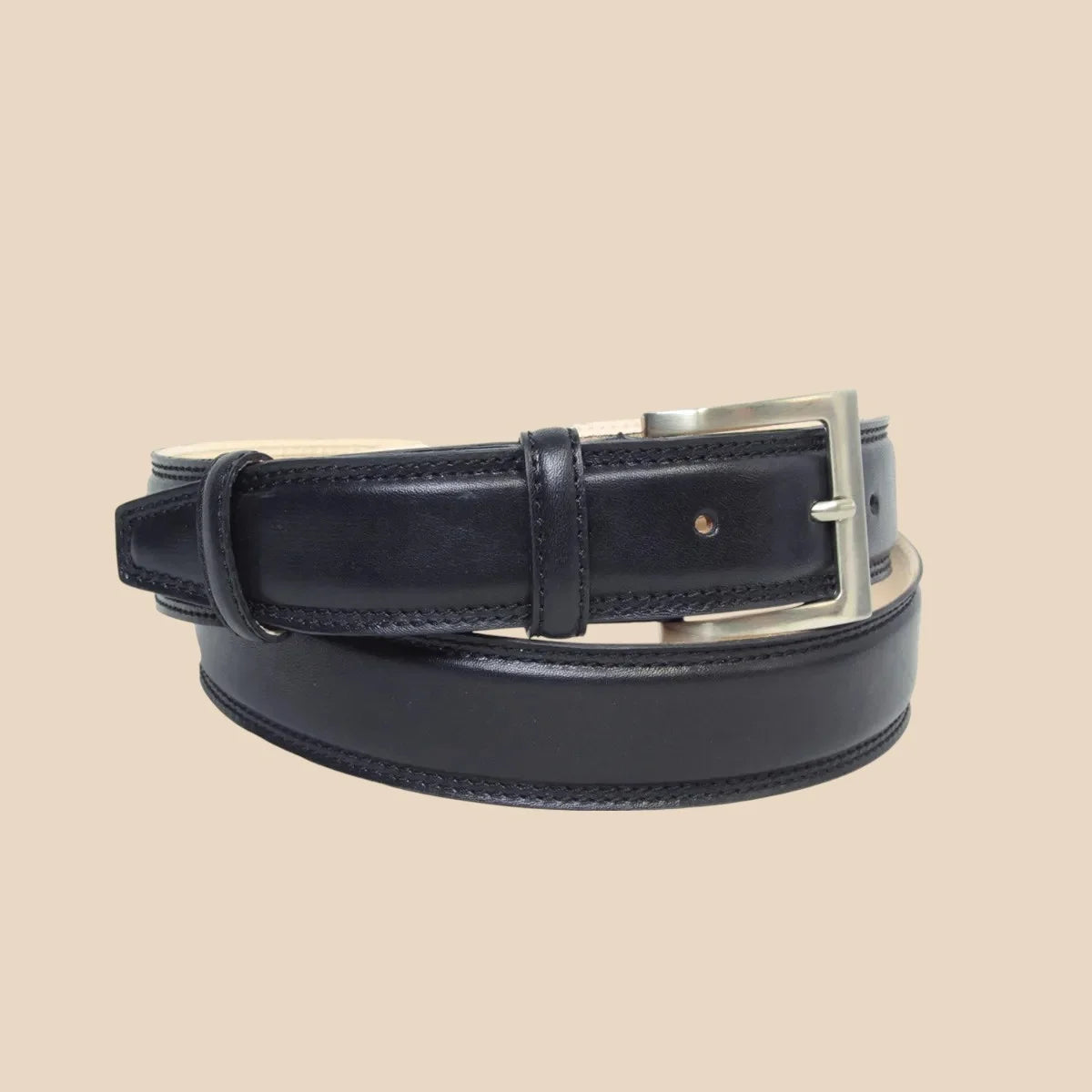 Leather Belt Wide 1,57" - Image 7 | Bufalo d'Oro