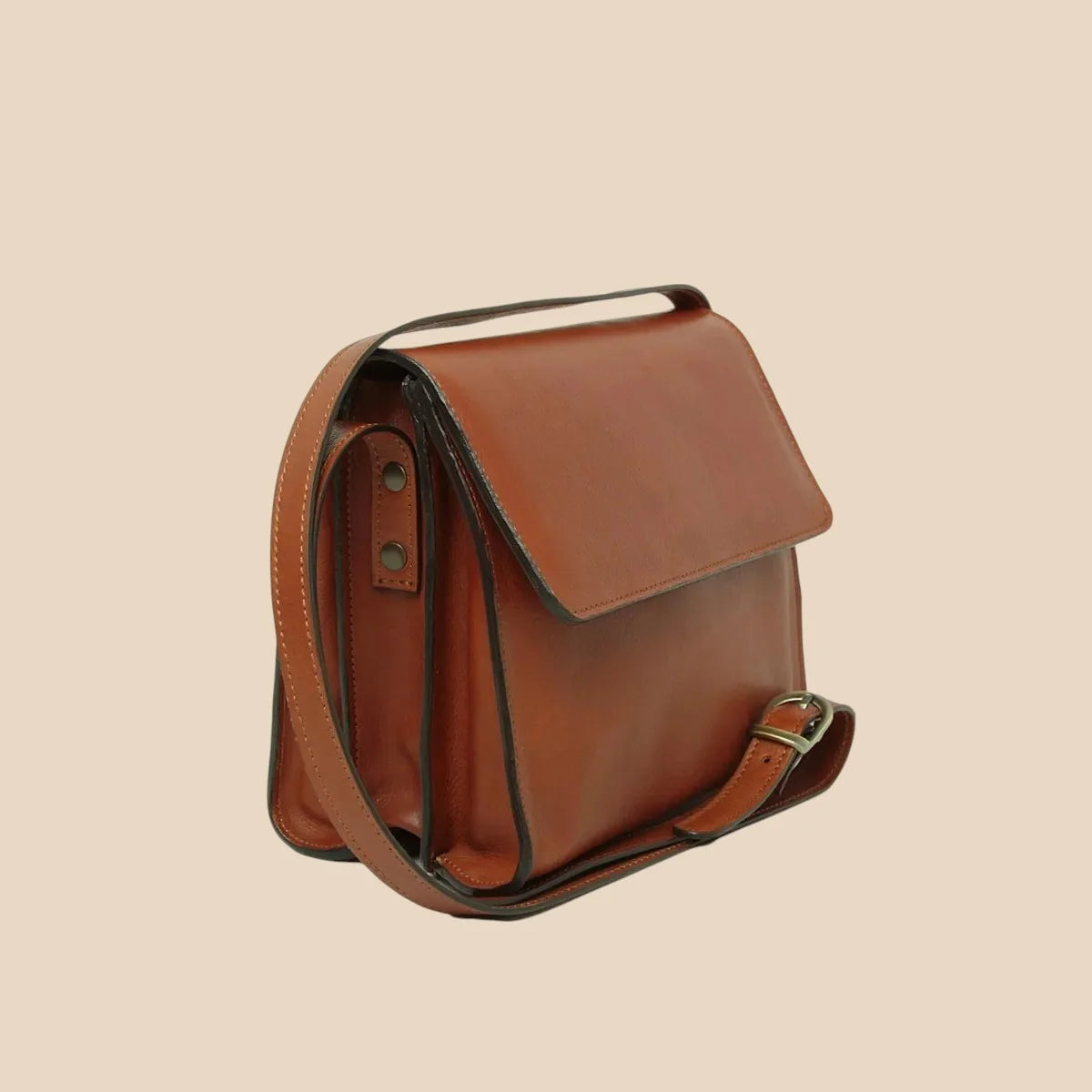 Calfskin Shoulder Bag - Image 21 | Bufalo d'Oro