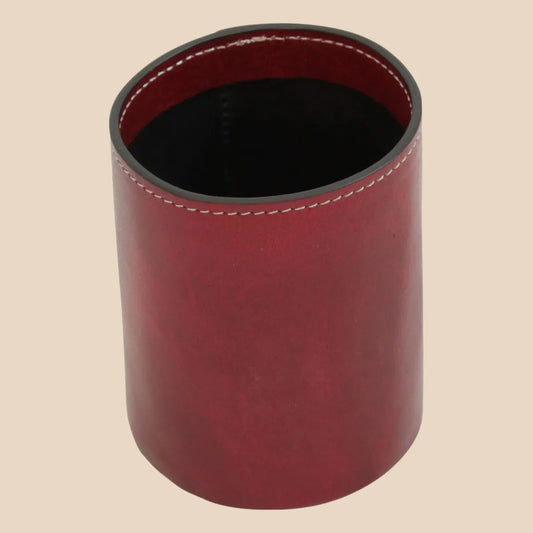 Leather Pen Cup - Image 2 | Bufalo d'Oro