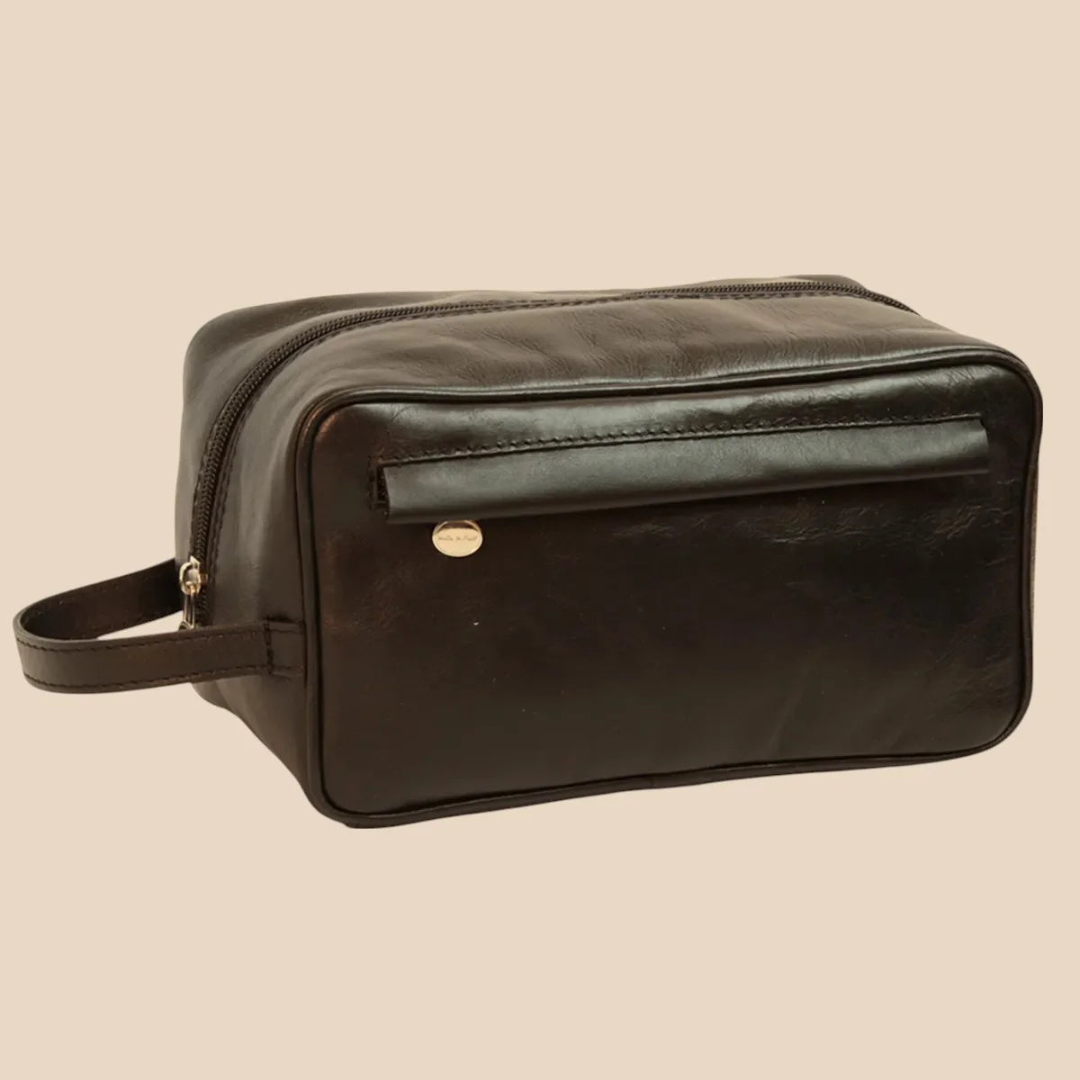 Full-grain Calfskin Leather Beauty Case - Image 14 | Bufalo d'Oro