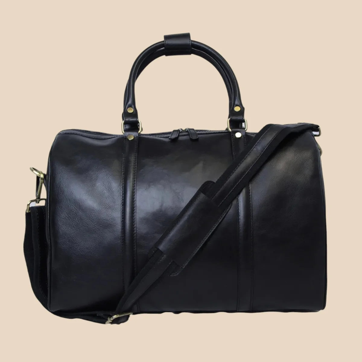 Full Grain Leather Duffle Bag - Image 1 | Bufalo d'Oro