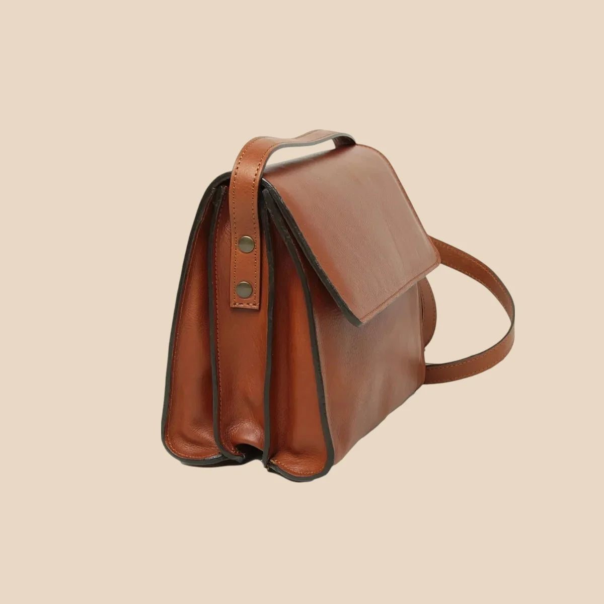 Calfskin Shoulder Bag - Image 20 | Bufalo d'Oro