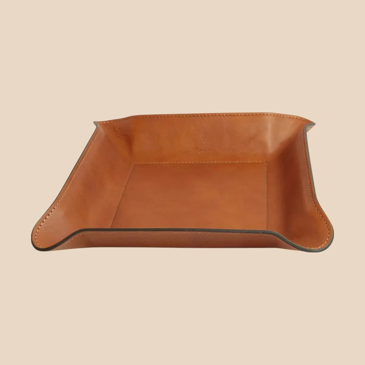 Leather Catchall Tray - Image 3 | Bufalo d'Oro