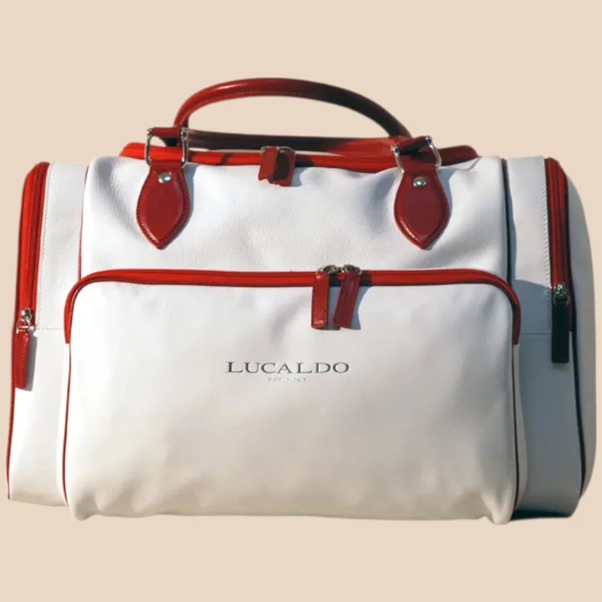 Selective Leather Duffel Bag - Image 1 | Bufalo d'Oro