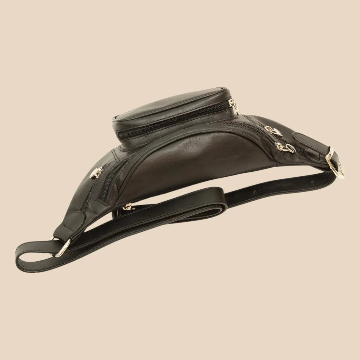 Leather Fanny Pack - Image 8 | Bufalo d'Oro