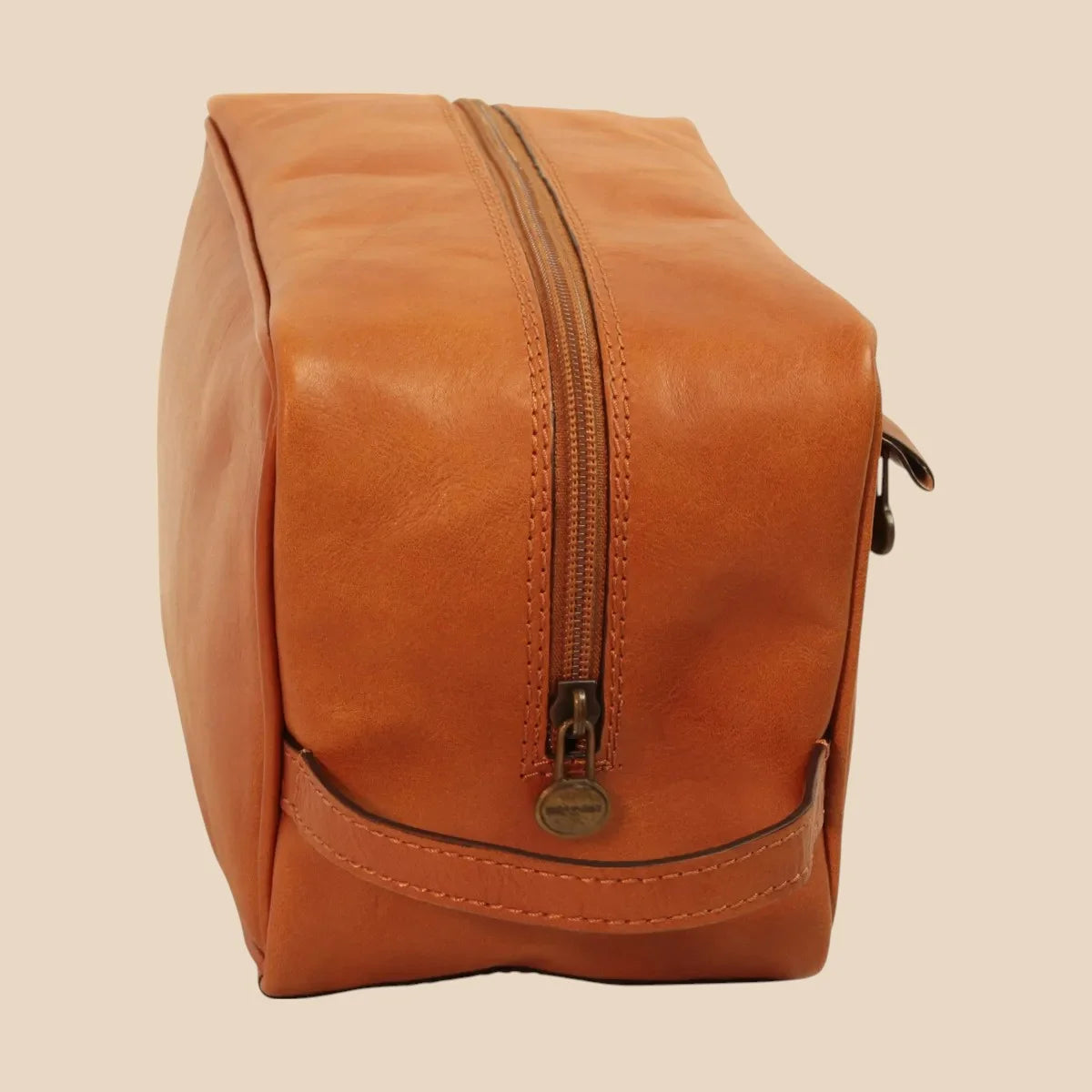 Full-grain Calfskin Leather Beauty Case - Image 3 | Bufalo d'Oro