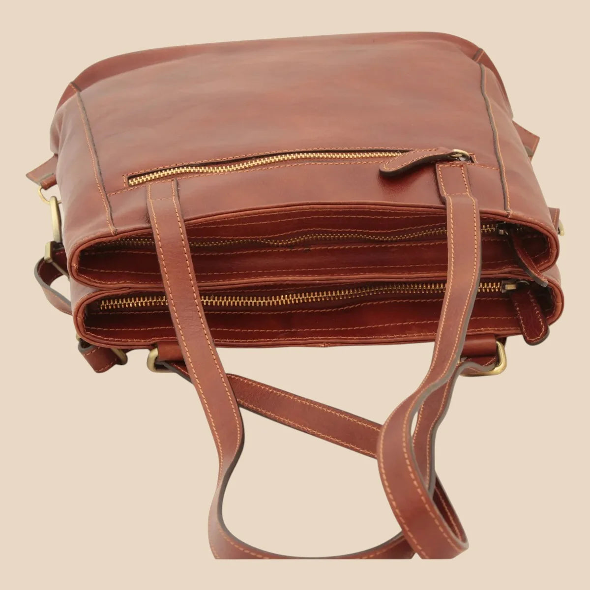 Leather Backpack Shoulder - Image 6 | Bufalo d'Oro