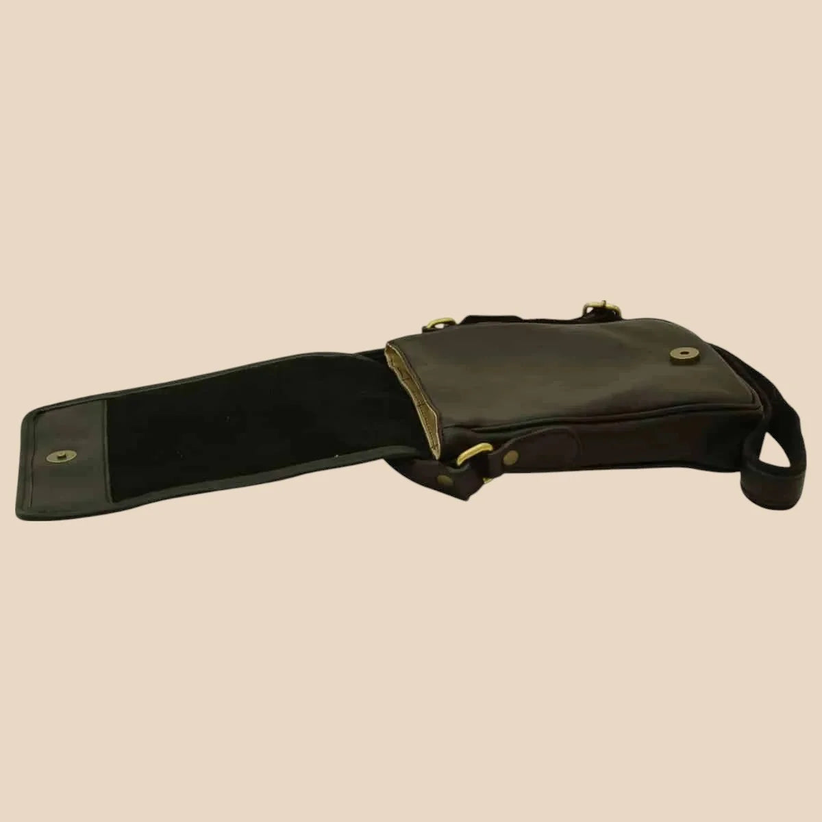 Soft Calfskin Leather Satchel Bag - Image 19 | Bufalo d'Oro