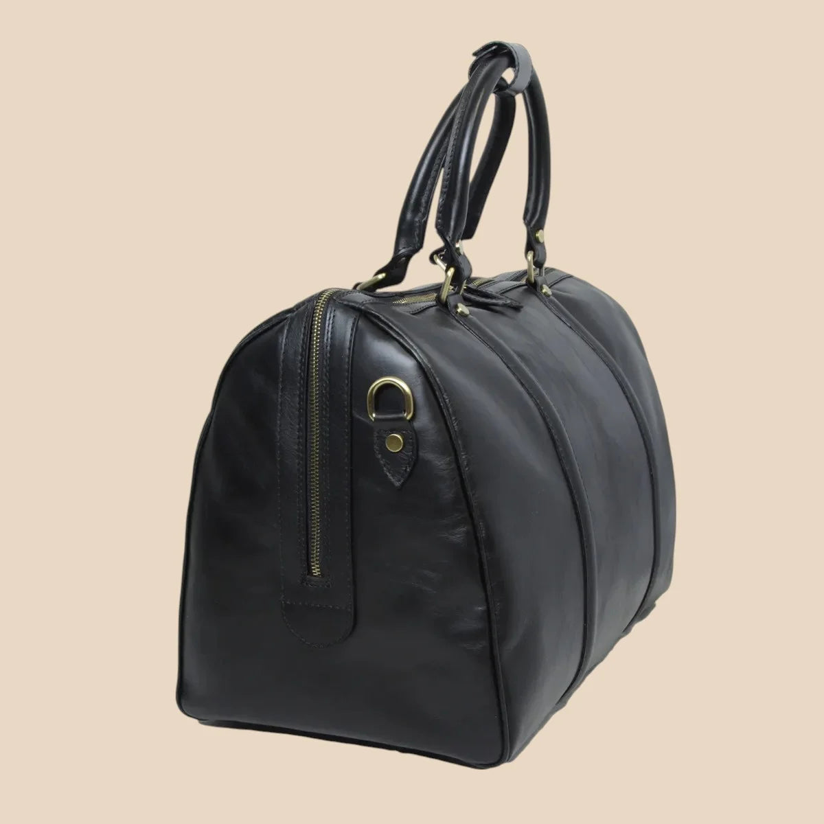 Full Grain Leather Duffle Bag - Image 4 | Bufalo d'Oro
