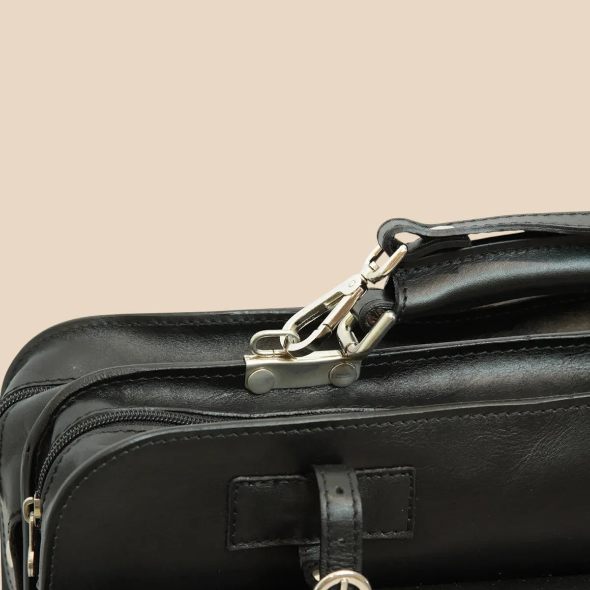 Leather Briefcase - Image 6 | Bufalo d'Oro