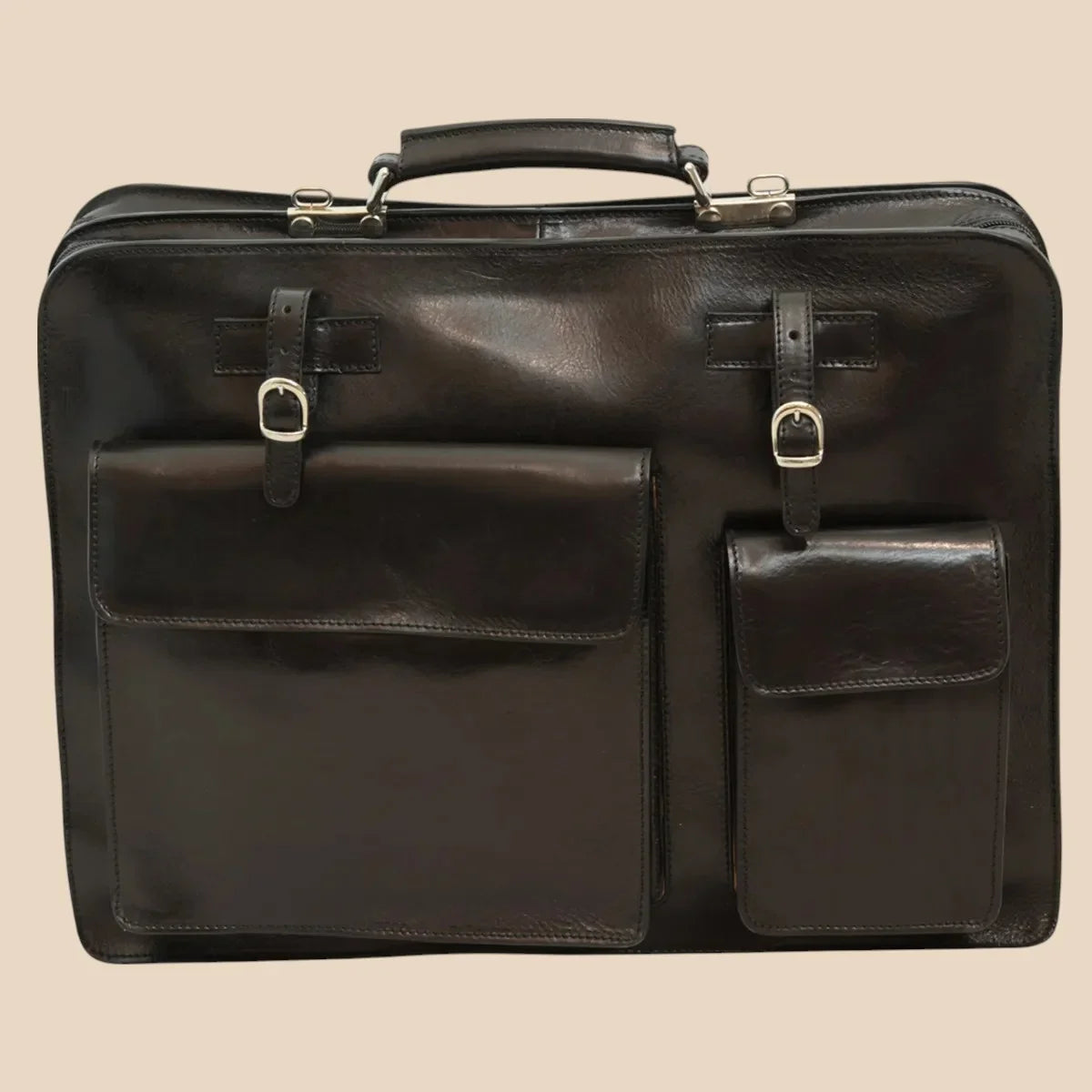 Leather Briefcase - Image 1 | Bufalo d'Oro