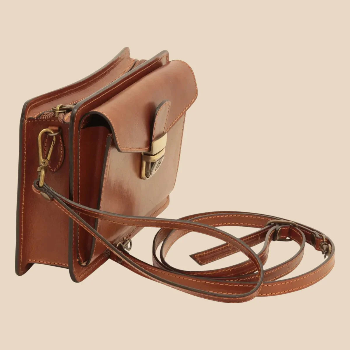 Full Grain Leather Clutch - Image 2 | Bufalo d'Oro