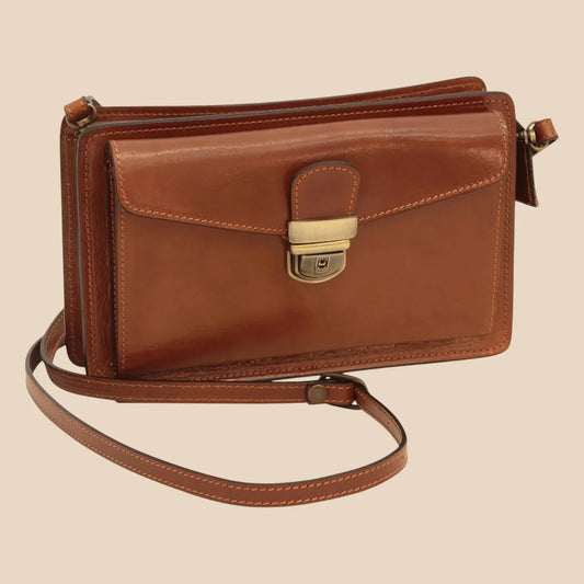 Full Grain Leather Clutch - Image 1 | Bufalo d'Oro