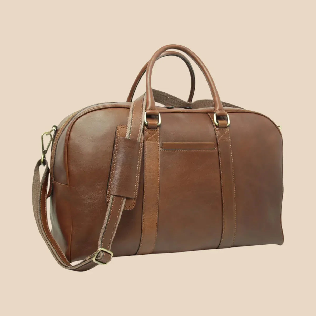 Soft Calfskin Leather Travel Bag - Image 1 | Bufalo d'Oro
