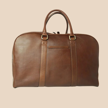 Soft Calfskin Leather Travel Bag - Image 4 | Bufalo d'Oro