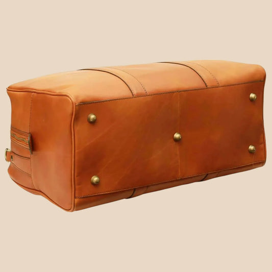 Soft Calfskin Leather Travel Bag - Image 2 | Bufalo d'Oro