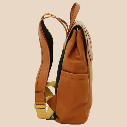 Leather Laptop Backpack - Image 2 | Bufalo d'Oro