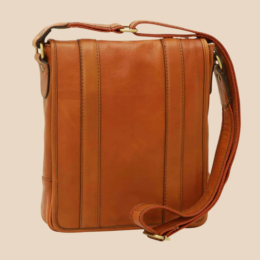 Soft Calfskin Leather Satchel Bag - Image 1 | Bufalo d'Oro