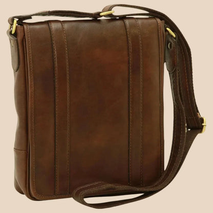 Soft Calfskin Leather Satchel Bag - Image 11 | Bufalo d'Oro