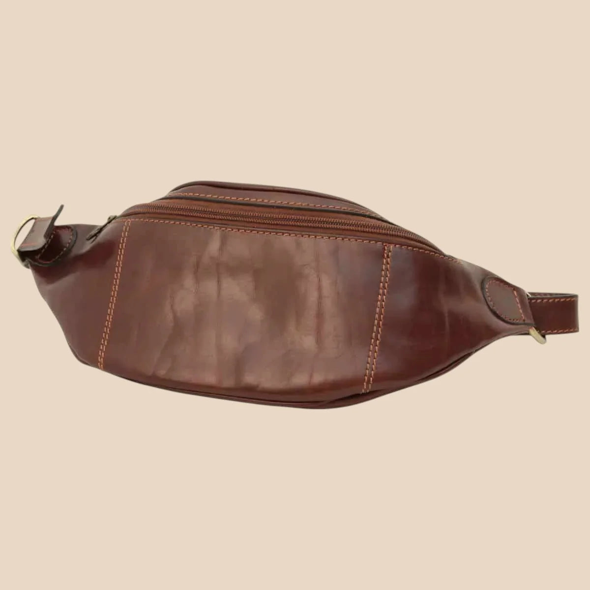 Full Grain Italian Calf Skin Leather Belt Pack - Image 9 | Bufalo d'Oro