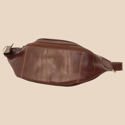 Full Grain Italian Calf Skin Leather Belt Pack - Image 9 | Bufalo d'Oro