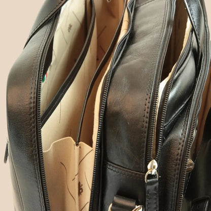 Italian Leather Briefcase - Image 21 | Bufalo d'Oro