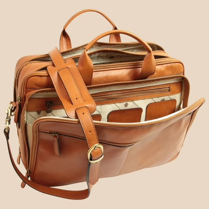 Italian Leather Briefcase - Image 19 | Bufalo d'Oro