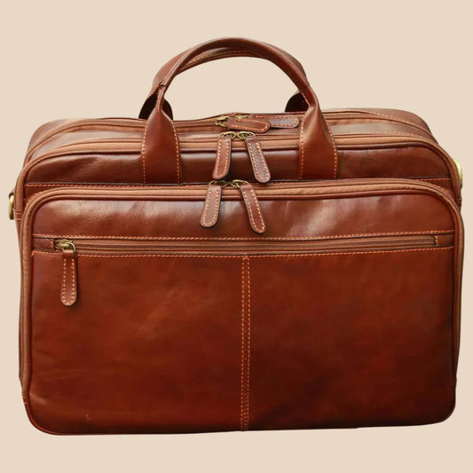 Italian Leather Briefcase - Image 1 | Bufalo d'Oro