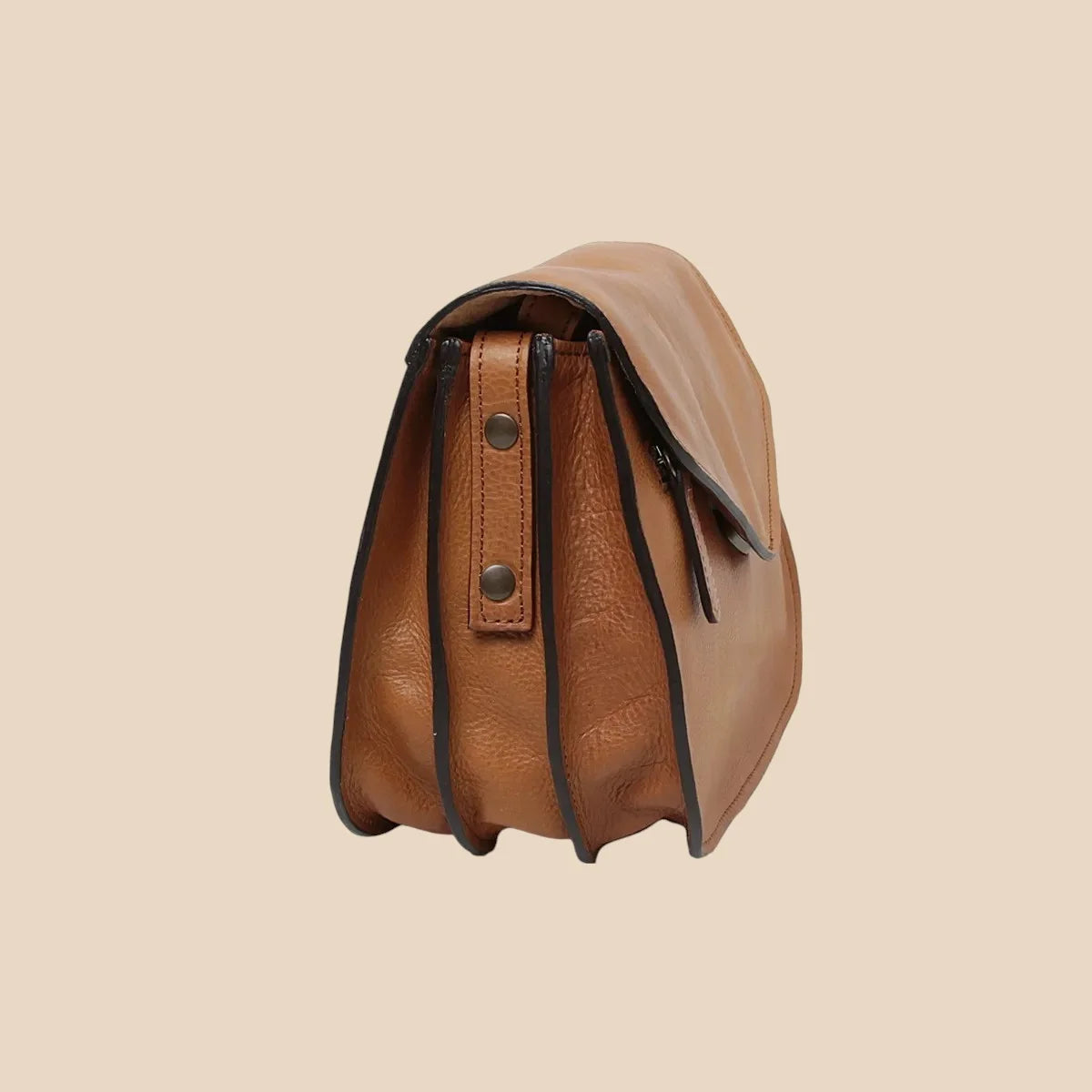 Full-Grain Calfskin Shoulder Bag - Image 32 | Bufalo d'Oro