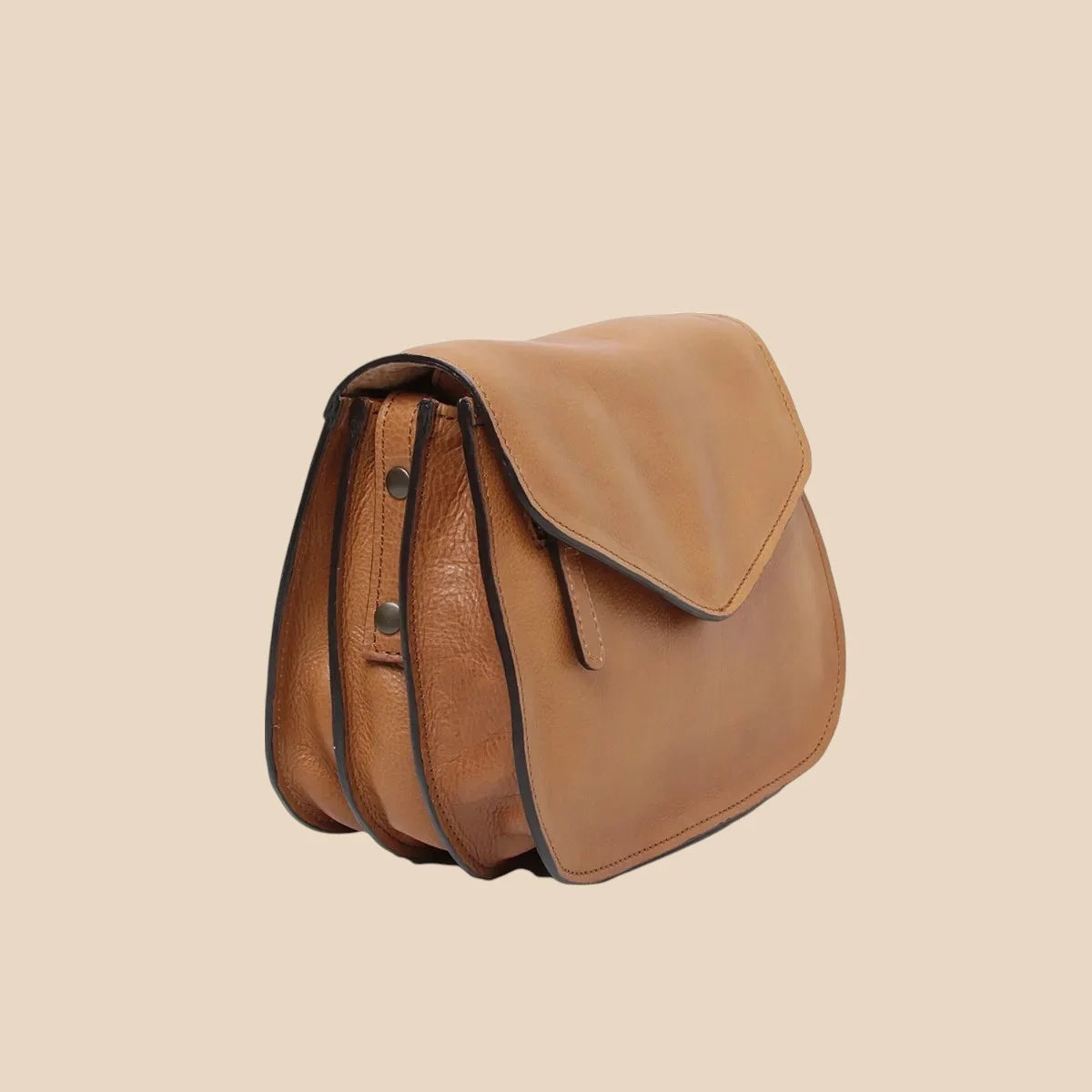 Full-Grain Calfskin Shoulder Bag - Image 31 | Bufalo d'Oro