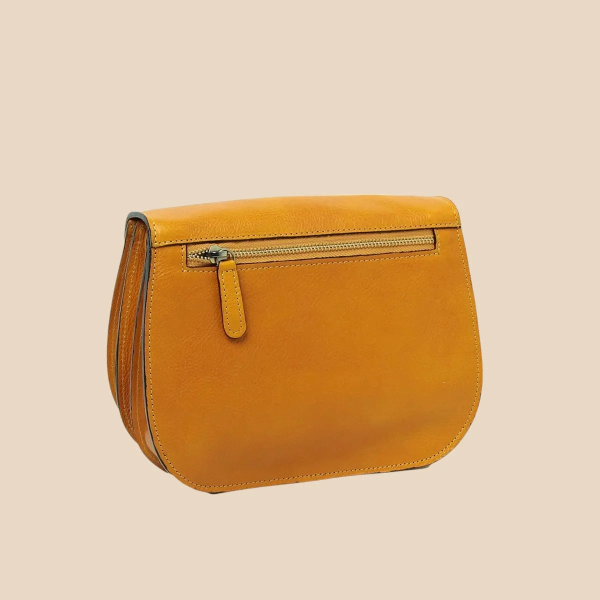 Full-Grain Calfskin Shoulder Bag - Image 28 | Bufalo d'Oro