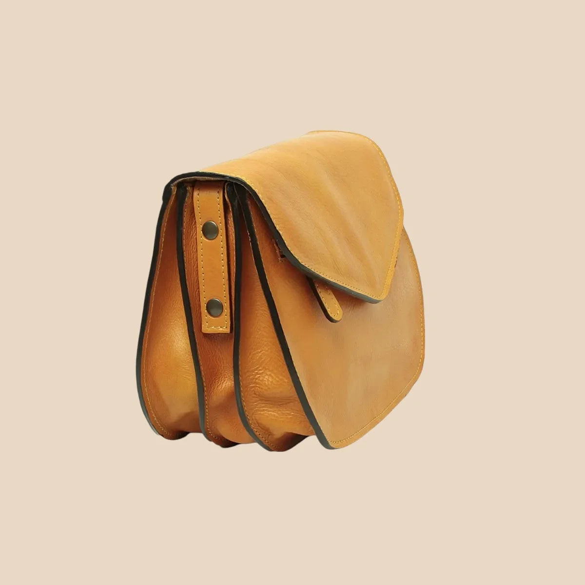 Full-Grain Calfskin Shoulder Bag - Image 27 | Bufalo d'Oro
