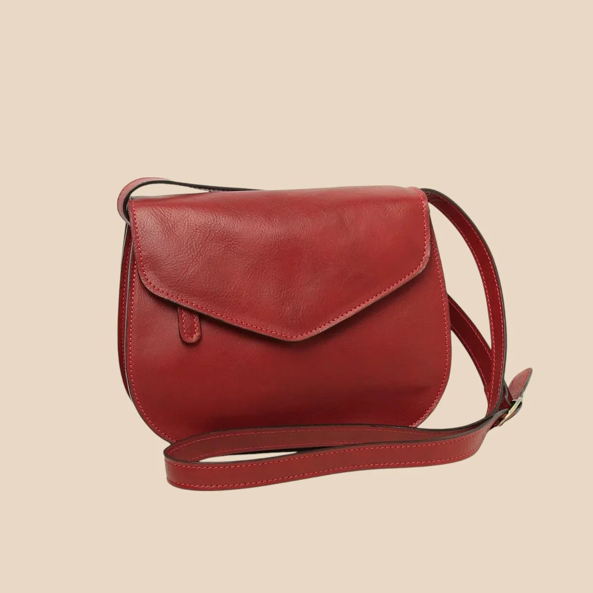 Full-Grain Calfskin Shoulder Bag - Image 26 | Bufalo d'Oro