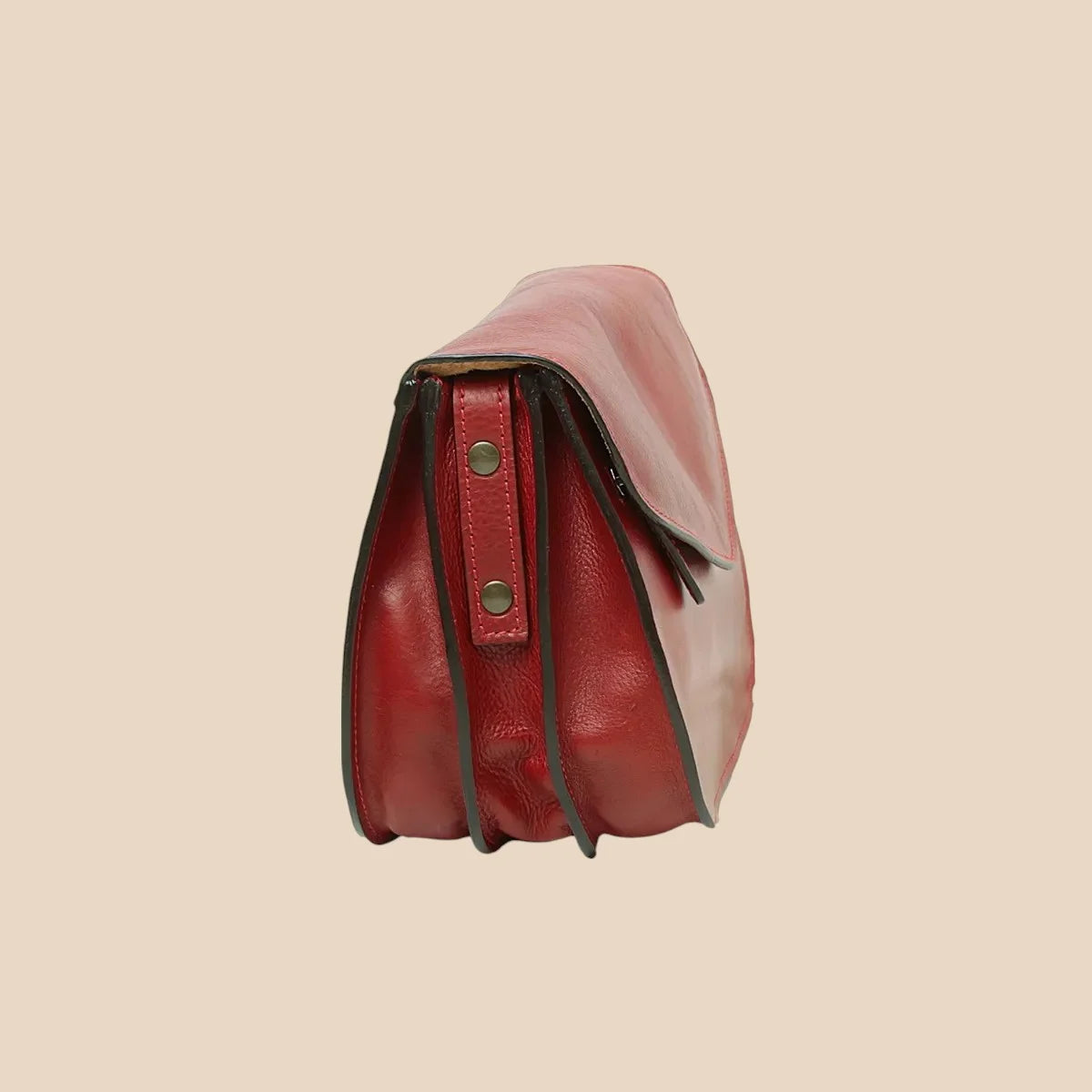 Full-Grain Calfskin Shoulder Bag - Image 24 | Bufalo d'Oro
